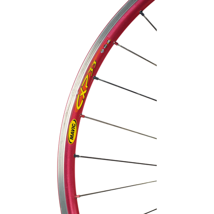 Mavic CXP33 700c Rim Brake Clincher Road Bike Wheelset - Campagnolo Record Hubs