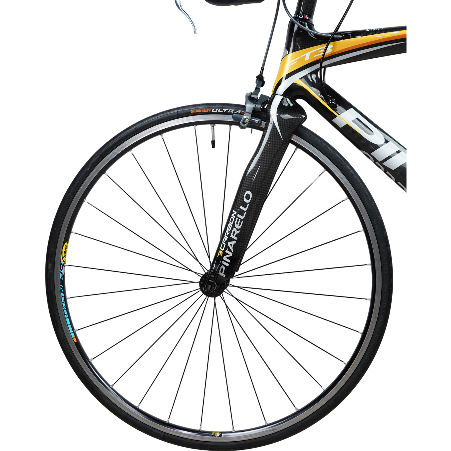 2012 Pinarello FT3 Ultegra/Dura-Ace TT/Triathlon Carbon Rim Brake Bike - 56cm