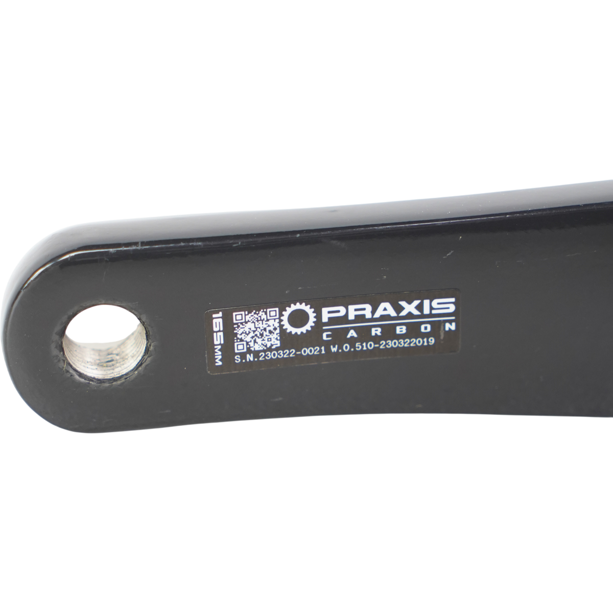 Praxis DOON GR Carbon 165mm Bike Crankset M30 30mm Thru Spindle