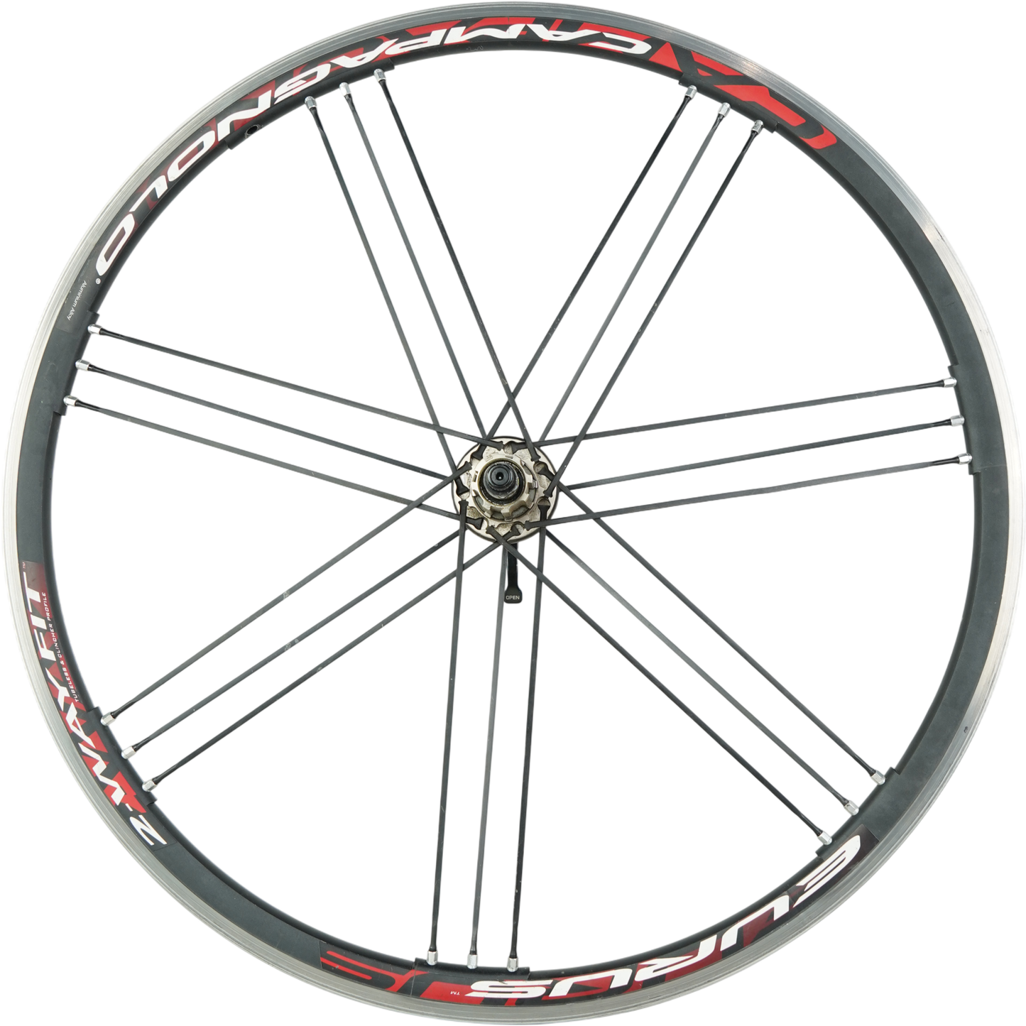 Campagnolo Eurus 2 Way Fit 700c Rim Brake Aluminum Clincher Road Bike Wheelset