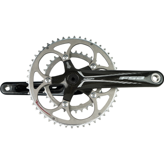 FSA CarbonPro 172.5mm Road Crankset W/ 50/34t Chainrings