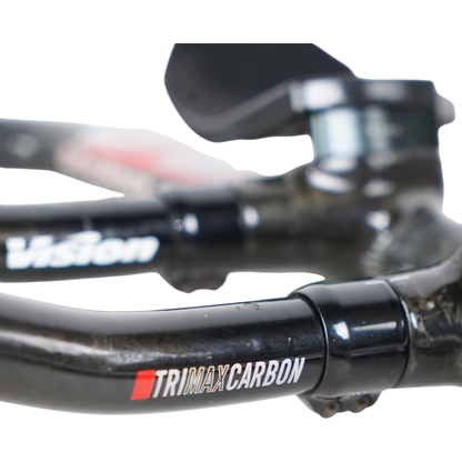 Vision Trimax Carbon TT/Tri Aerobar Handlebar W/ Extensions