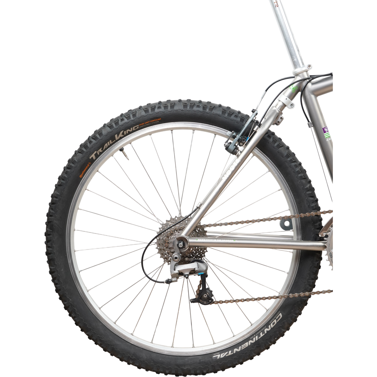 Vintage Moots YBBeat Titanium XTR 26" Soft Tail Mountain Bike - Medium