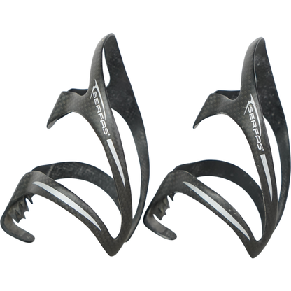 Serfas Carbon Road Bike Bottle Cages - Pair