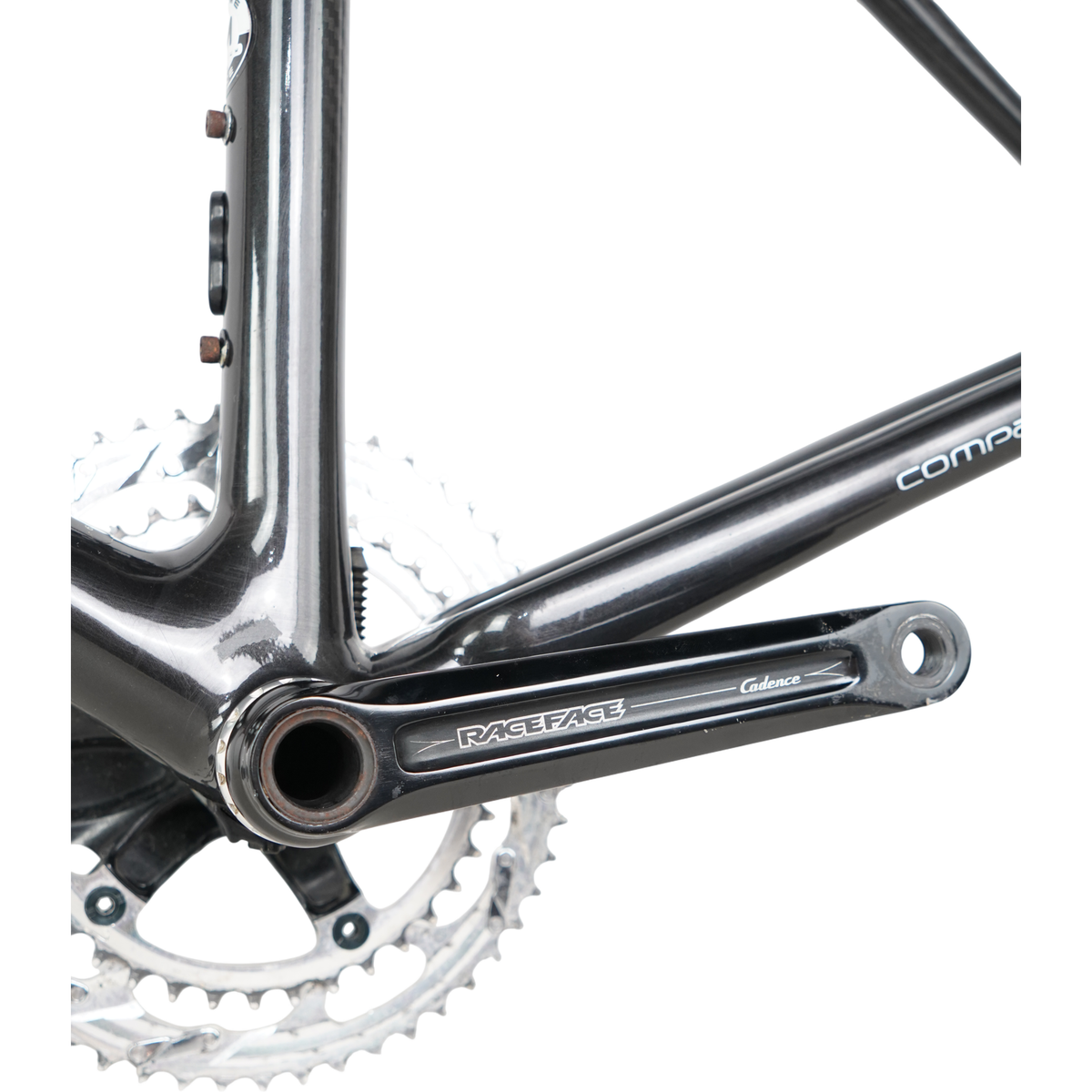 Giant TCR C2 700c Carbon Rim Brake Road Frame W/ Raceface Cadence Crankset - 52
