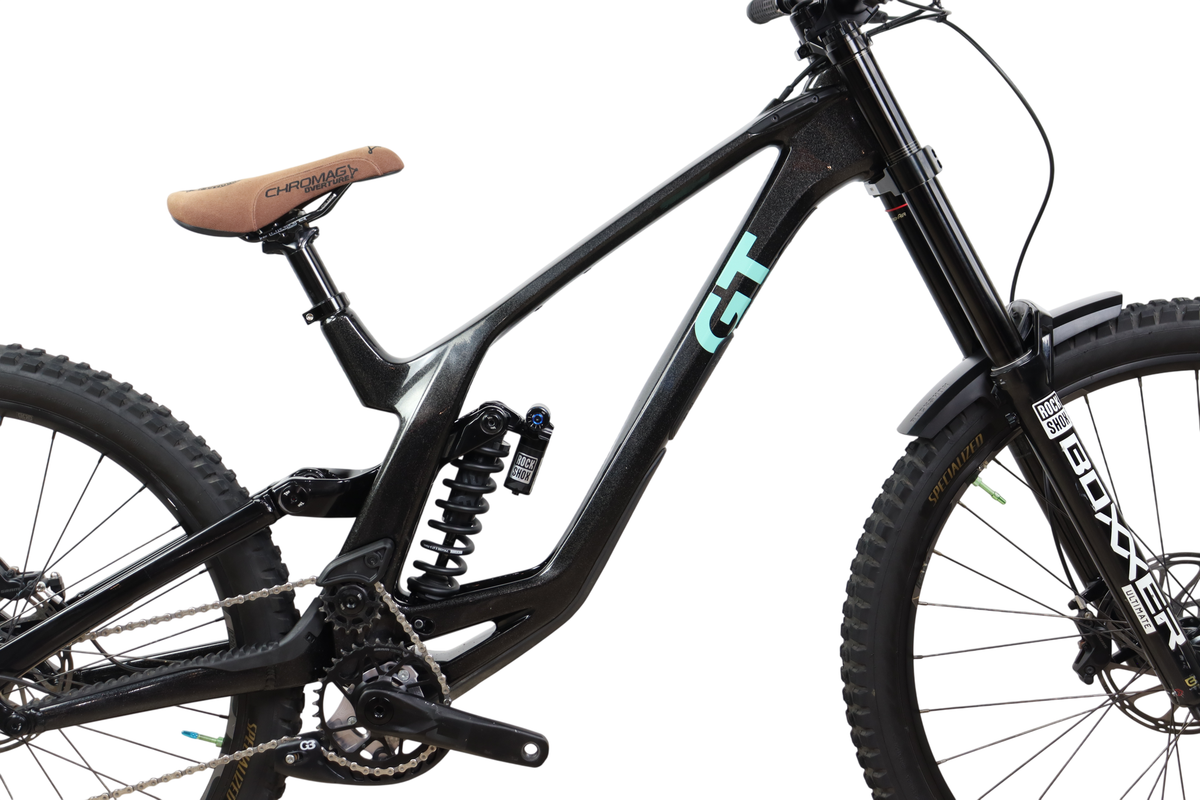 2024 GT Fury Pro Carbon Mullet Full Suspension Downhill Bike - Large