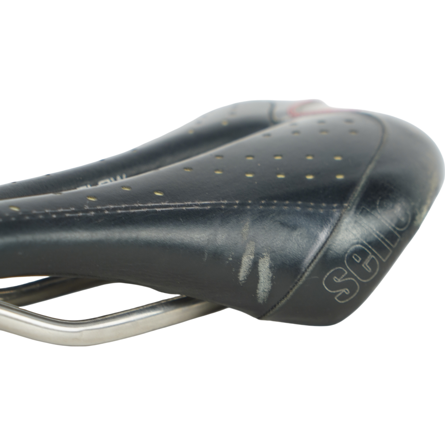 Selle Italia Flite Titanizatto Gel Flow Cut Out Titanium Rails Road Bike Saddle