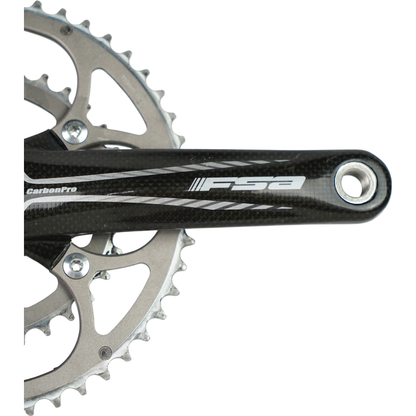 FSA CarbonPro 172.5mm Road Crankset W/ 50/34t Chainrings