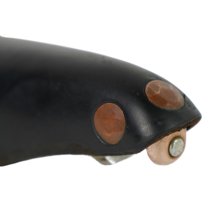 Vintage Brooks Professional "Pre Softened" Black Leather Road Bike Saddle
