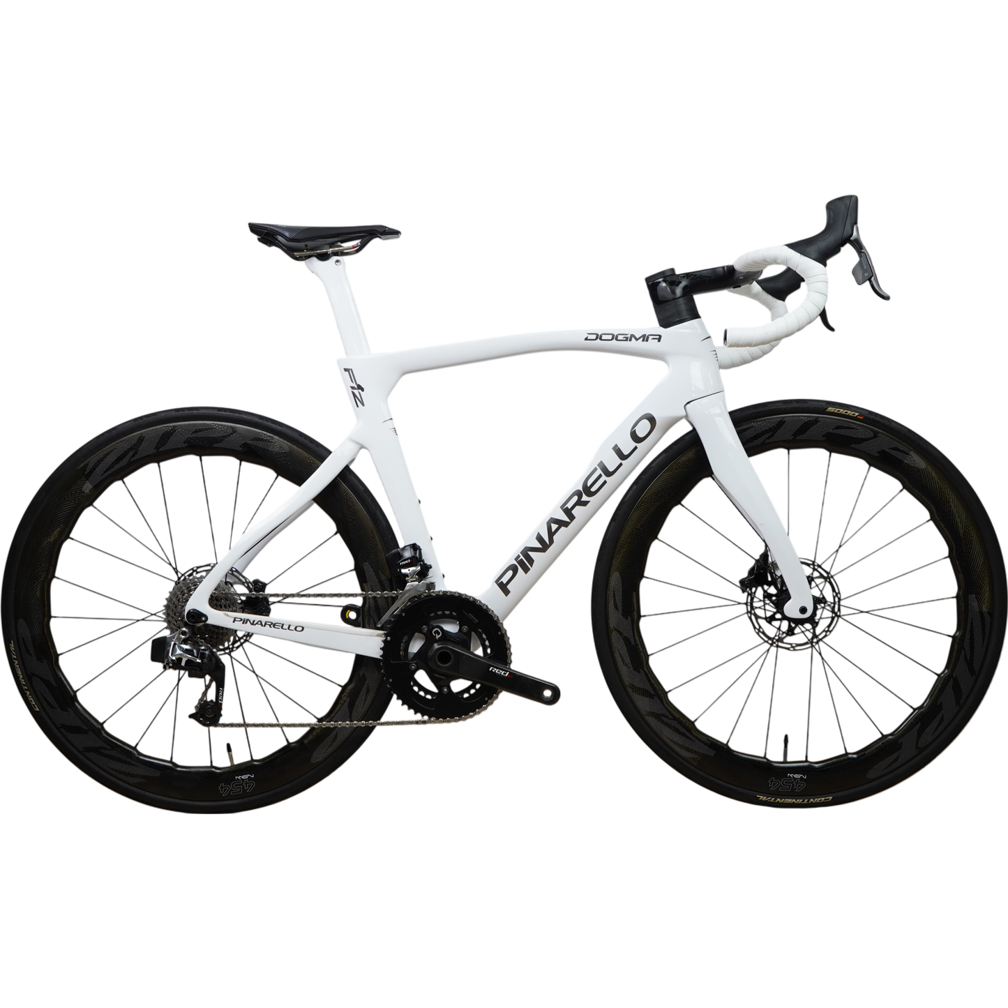 2021 Pinarello Dogma F12 Disc Brake Carbon Road Bike - Sram Red, Zipp 454 - 53cm