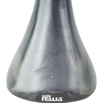 Vintage Selle Italia Flite Road Bike Saddle W/ Titanium Rails