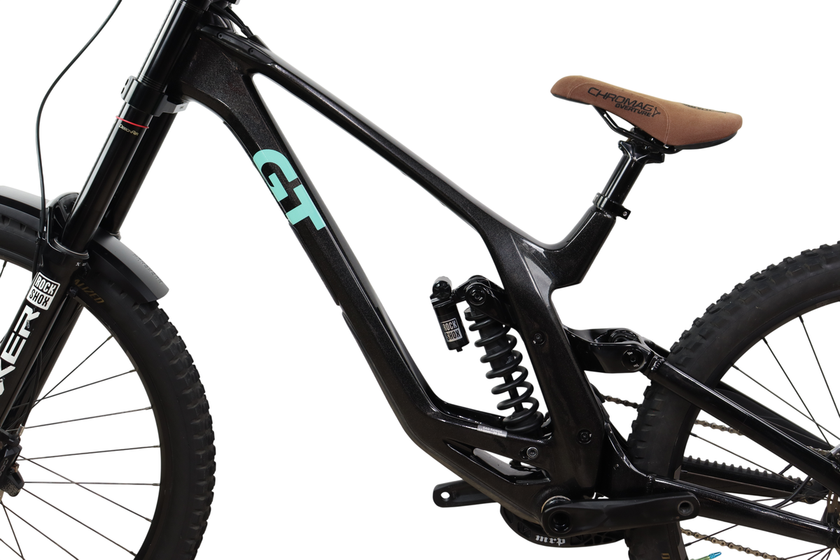 2024 GT Fury Pro Carbon Mullet Full Suspension Downhill Bike - Large