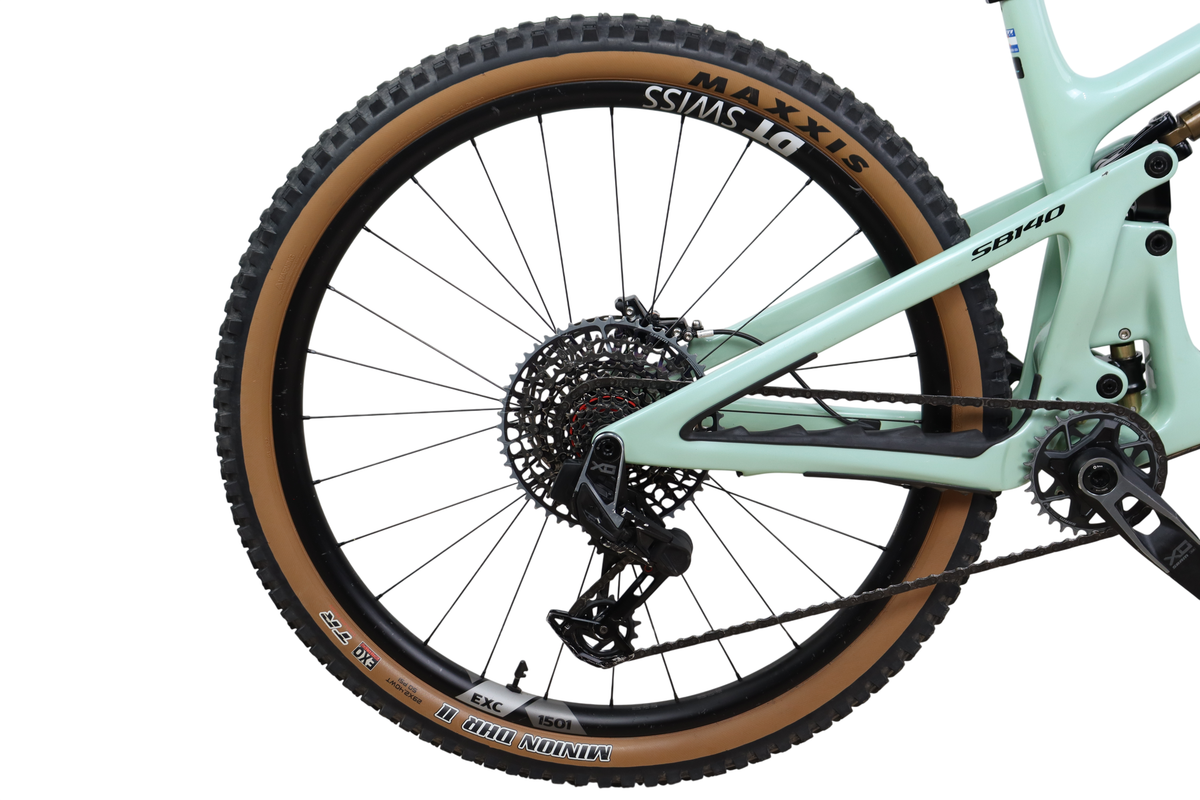 2025 Yeti SB140 Turq XO Transmission Full Suspension Mountain Bike - Large