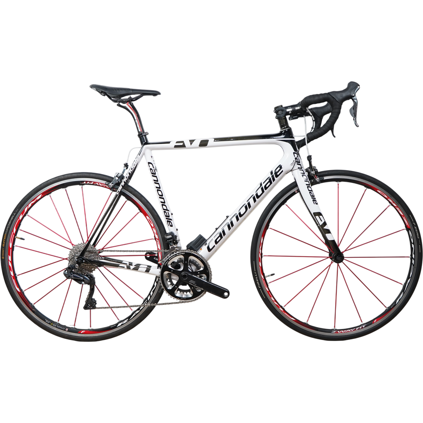 2013 Cannondale SuperSix EVO Carbon Rim Brake Road Bike - Shimano Di2 - 54cm