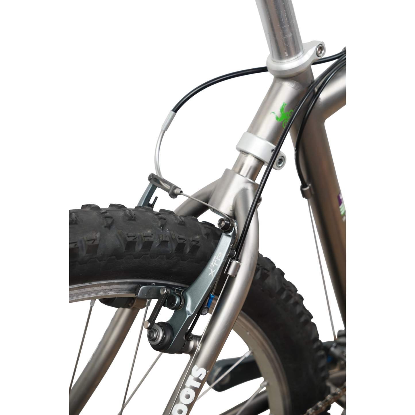 Vintage Moots YBBeat Titanium XTR 26" Soft Tail Mountain Bike - Medium