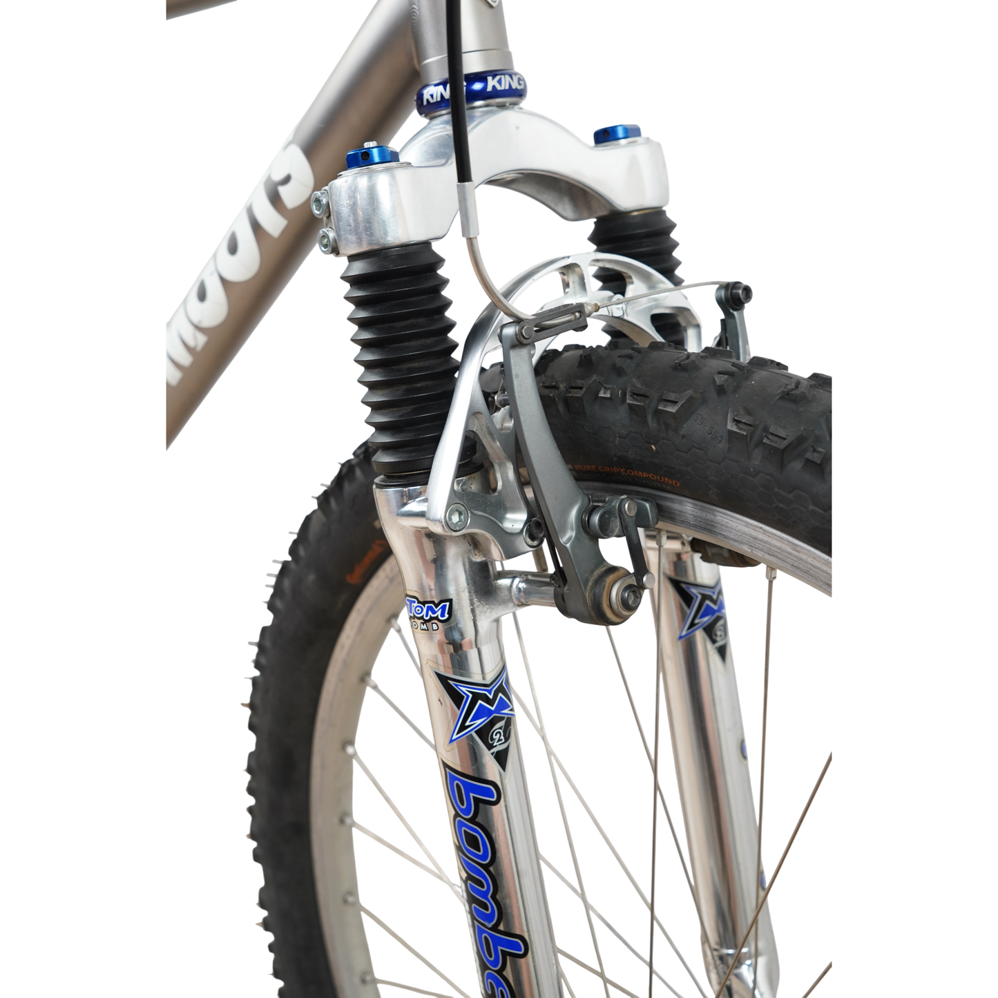 Vintage Moots YBBeat Titanium XTR 26" Soft Tail Mountain Bike - Medium