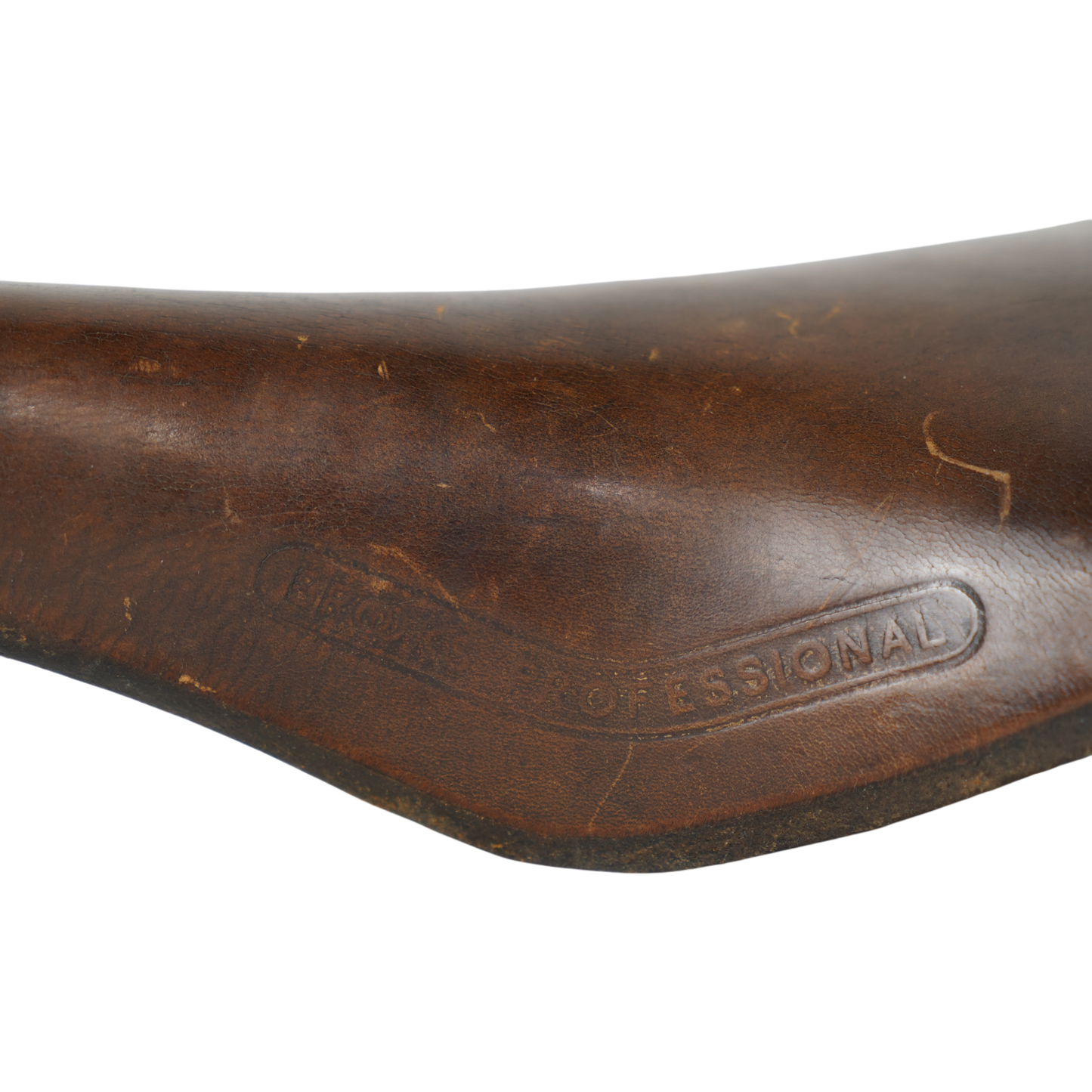Vintage Brooks Professional Leather Road Bike Saddle