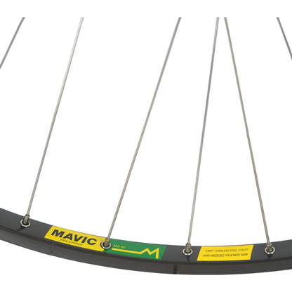 Vintage Mavic MA 40 700c Rim Brake Aluminum Clincher Road Wheelset