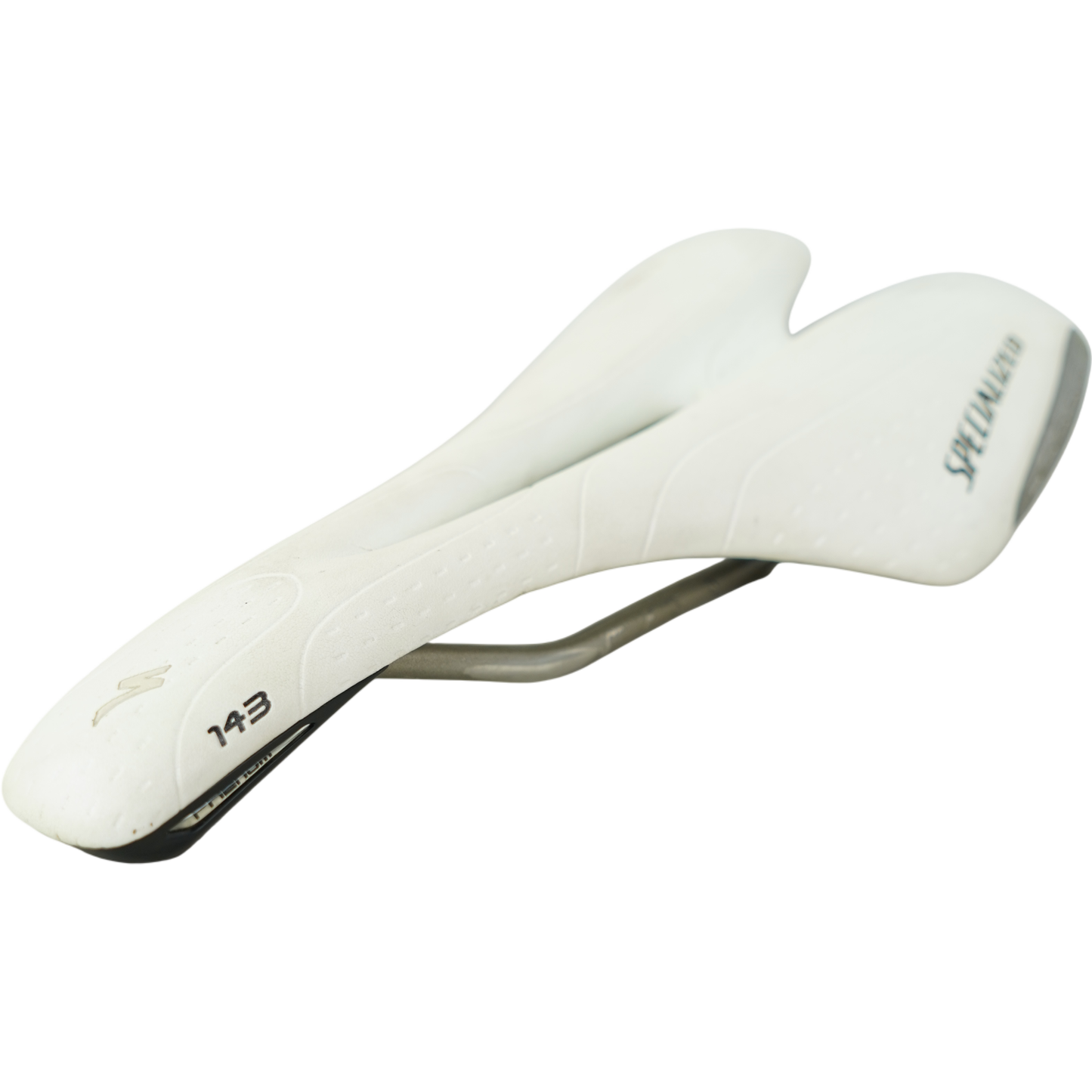Specialized Phenom Ti 143mm Road Bike Saddle W/ Titanium Rails