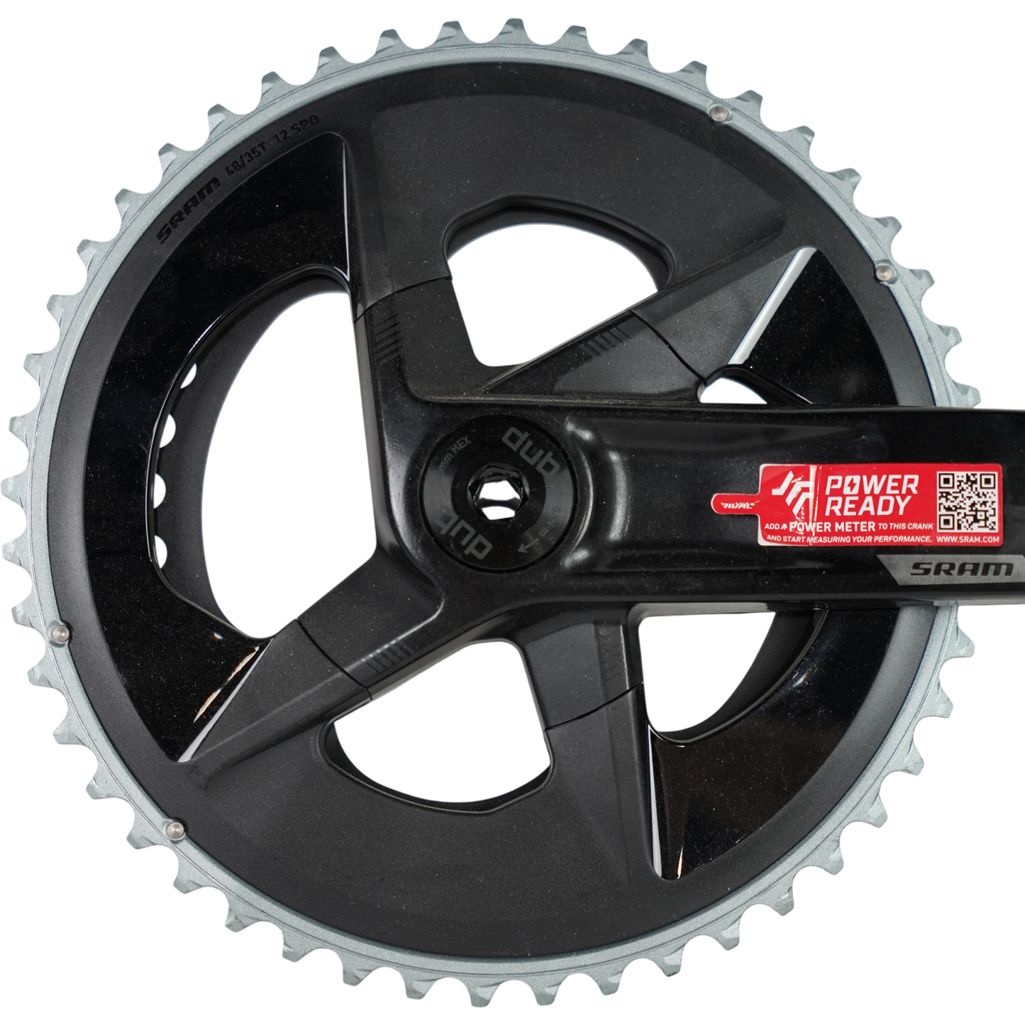 SRAM Rival DUB 172.5mm Road Crankset W/ 48/35t Chainrings 12 Speed