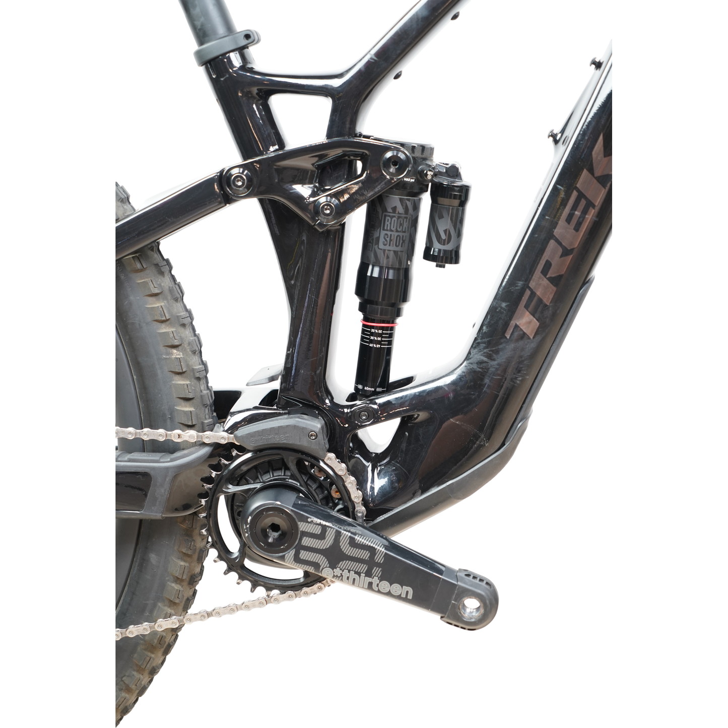 2023 Trek Exe 9.8 Carbon Full Suspension E-Mountain Bike- Small