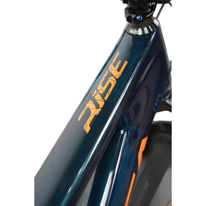 2022 Orbea Rise M-LTD 29" Custom Carbon Full Suspension E-Mountain Bike - Large