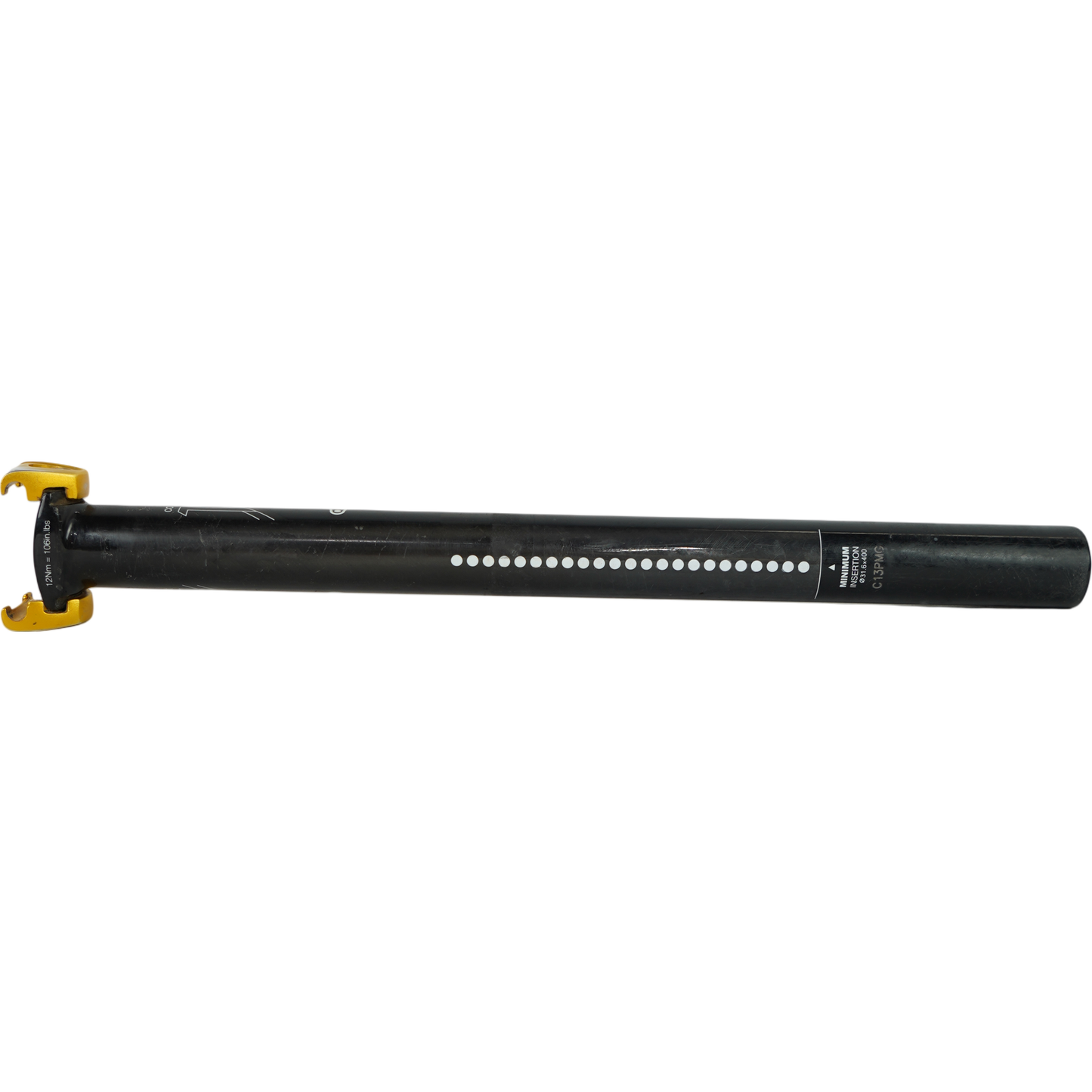 Crank Brothers Cobalt 11 Mountain Bike Seatpost W/ Gold Saddle Clamp