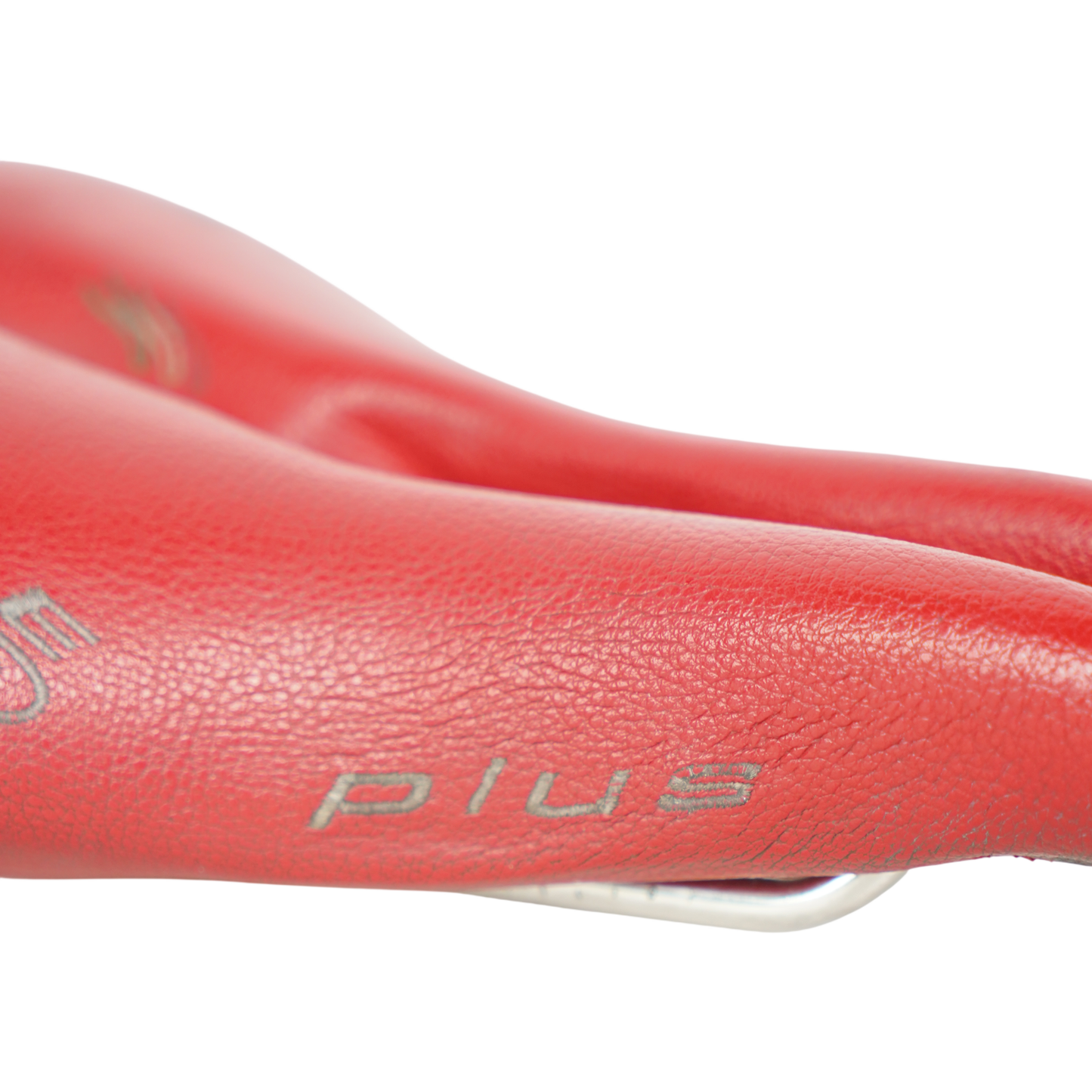 Selle SMP Plus Red Road Bike Saddle - Made In Italy - 156mm Wide