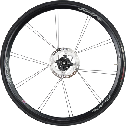 Rolf Prima Elan 700c Disc Brake Aluminum Road Wheelset W/ Tires & Rotors