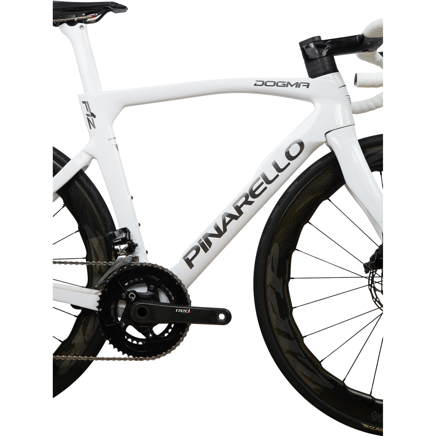 2021 Pinarello Dogma F12 Disc Brake Carbon Road Bike - Sram Red, Zipp 454 - 53cm