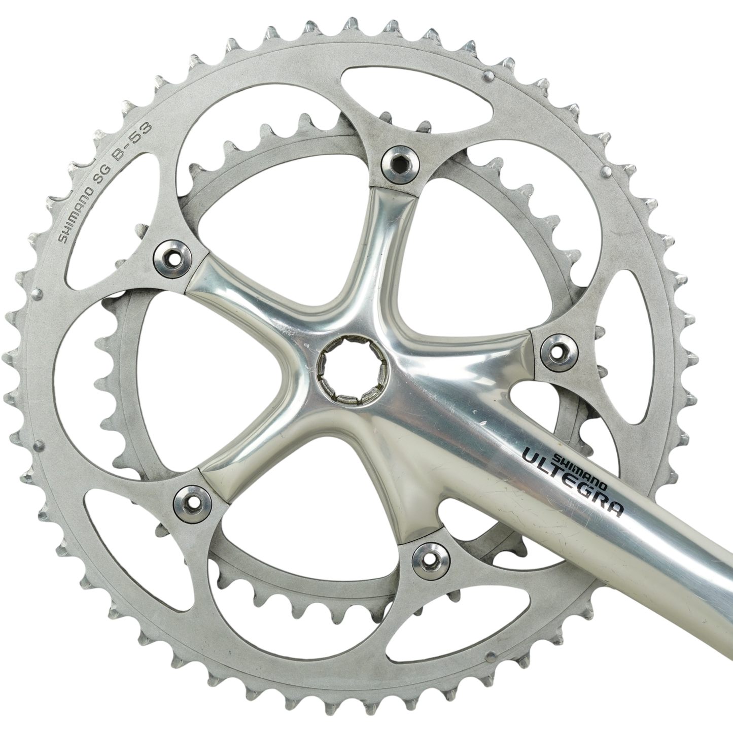 Shimano Ultegra FC-6500/6503 175mm Road Bike Crankset W/ 53/39t Chainrings