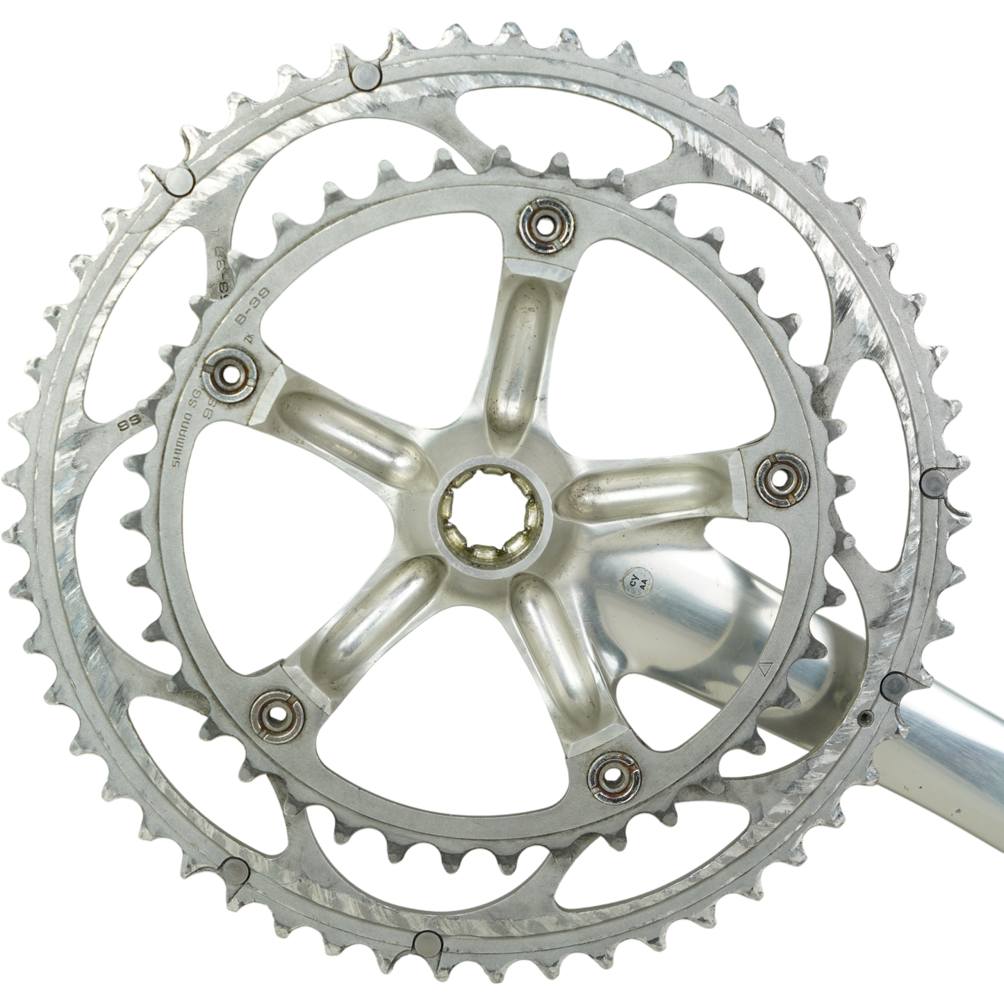 Shimano Ultegra FC-6500/6503 175mm Road Bike Crankset W/ 53/39t Chainrings