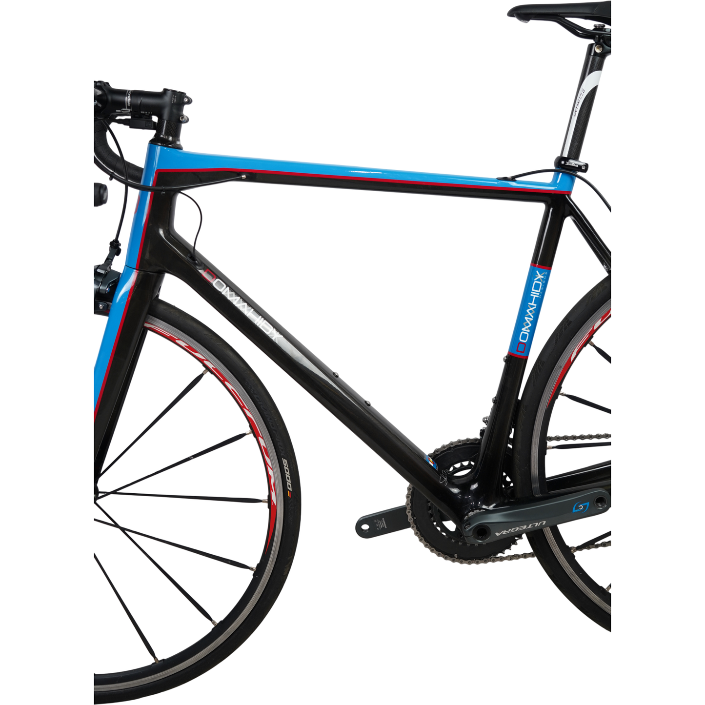 Domahidy Designs Carbon 700c Rim Brake Road Bike W/ Shimano Ultegra DI2 - 56cm