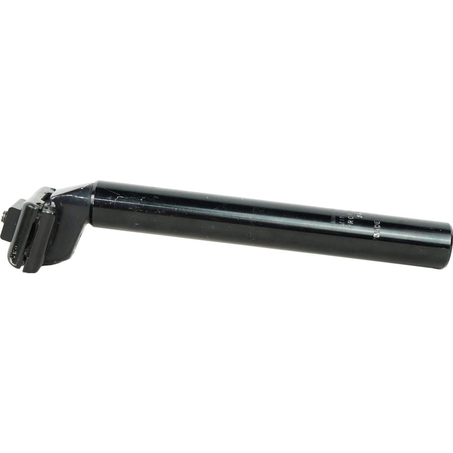 Vintage Proponent Black 27.2mm Setback Road Bike Seatpost 230mm