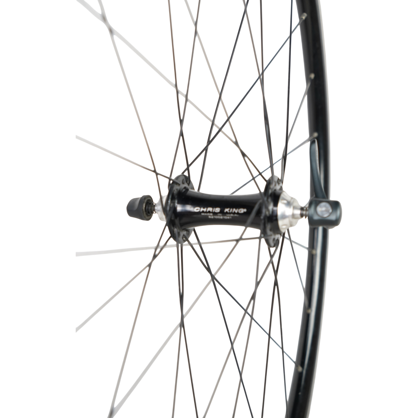 Velocity 700c Rim Brake Tubeless Ready Road Bike Wheelset - Chris King Hubs