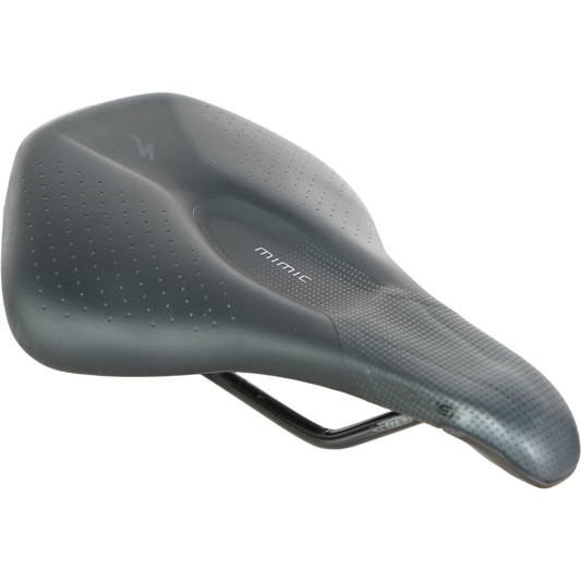 Specialized Power Comp Mimic 155mm Road Bike Saddle W/ Steel Rails