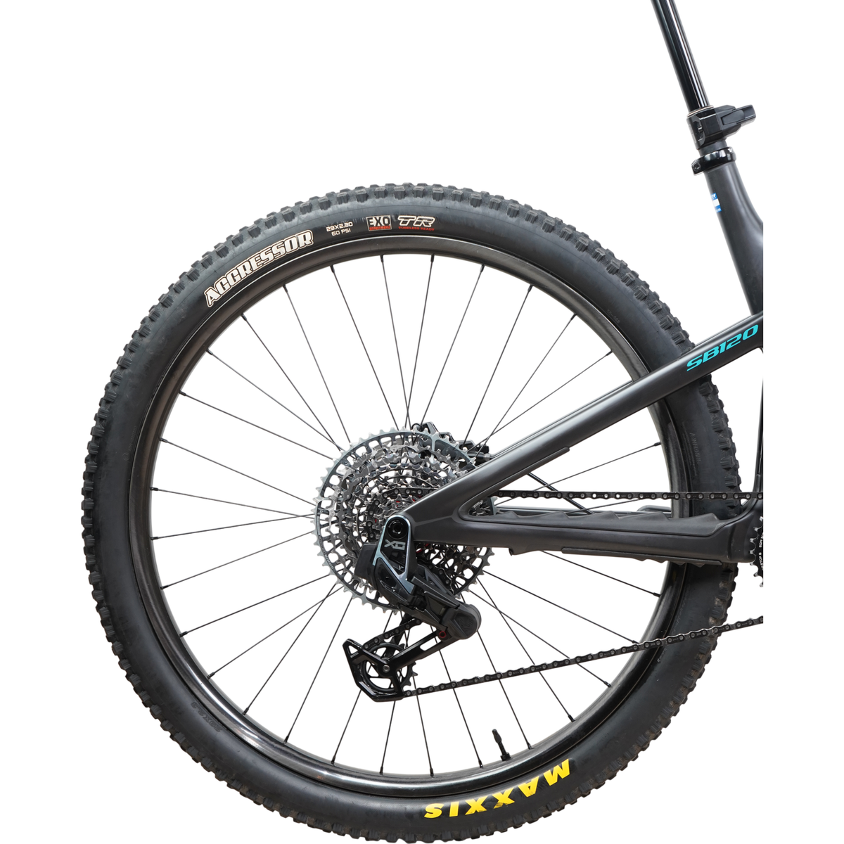 2026 Yeti SB120 Turq 29" Full Suspension Mountain Bike - Custom Build - Large