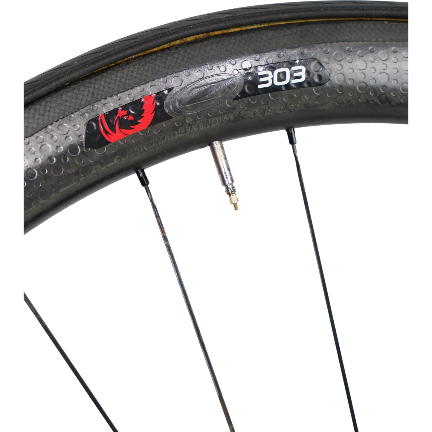Zipp 303 Firecrest 700c Disc Brake Carbon Tubular Road Bike Wheelset