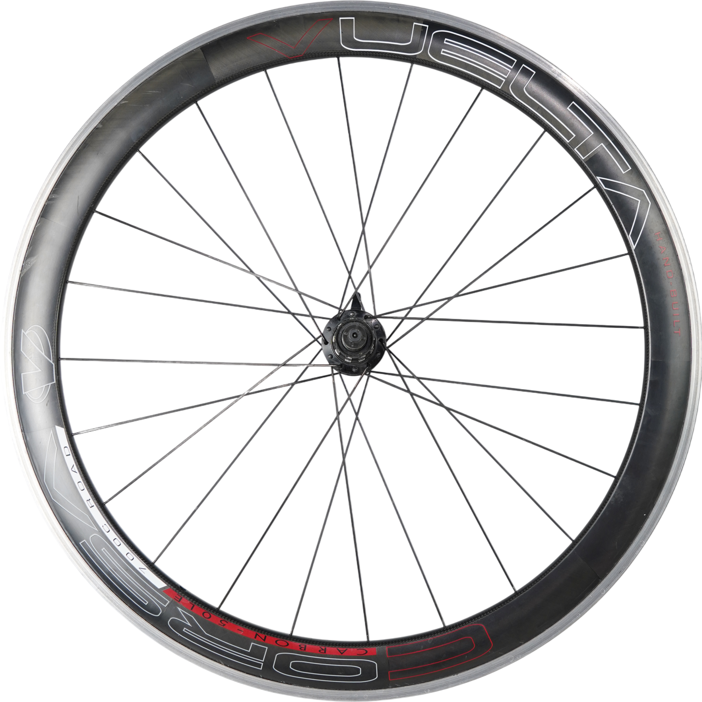 Vuelta Corsa Carbon-50 700c Rim Brake Deep Clincher Road Wheelset