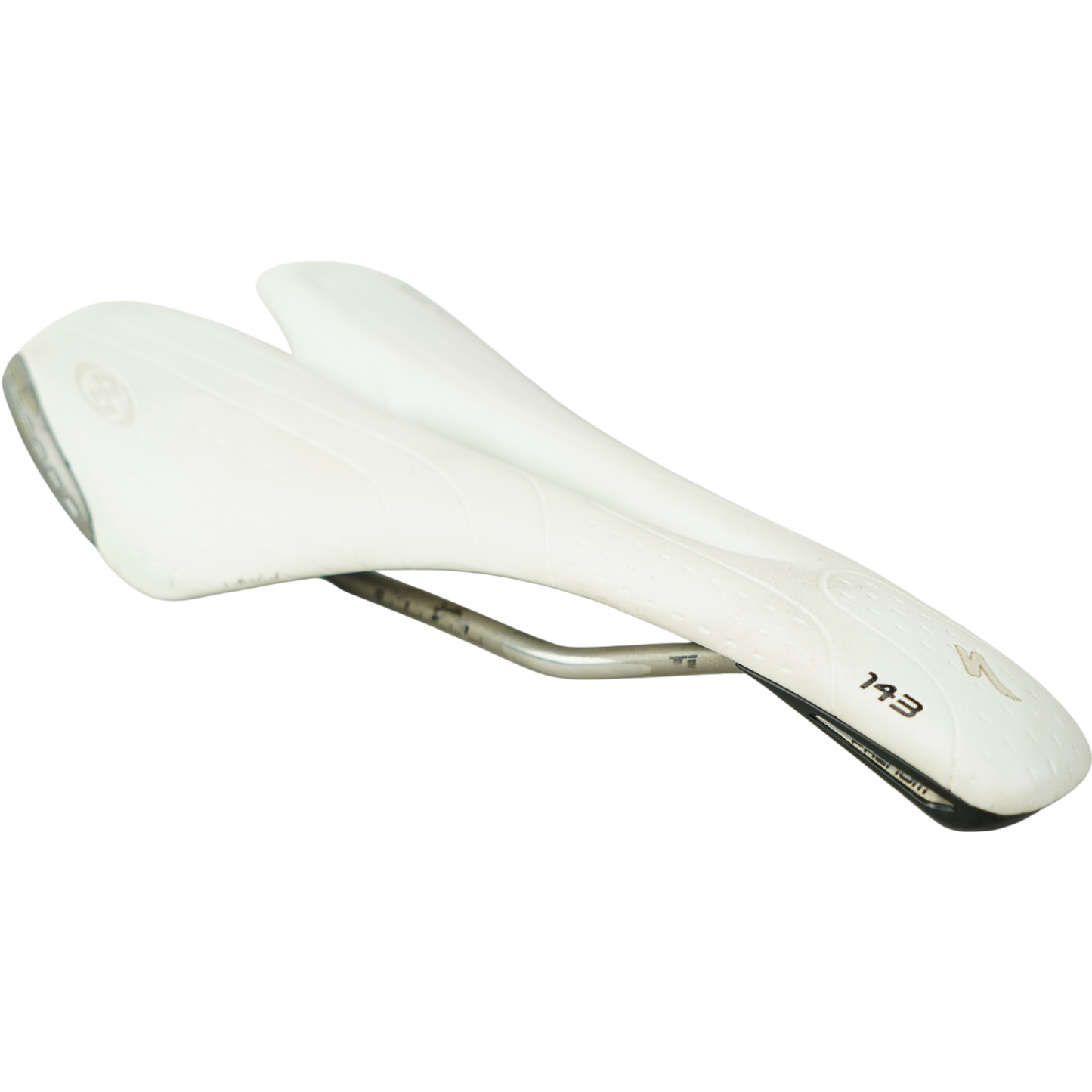 Specialized Phenom Ti 143mm Road Bike Saddle W/ Titanium Rails