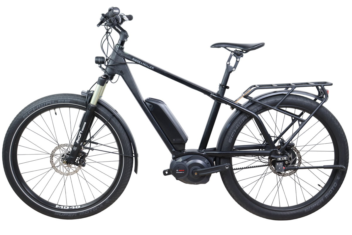 2018 Riese & Muller Roadster GT Disc Brake Bosch Performance E-Bike - Large