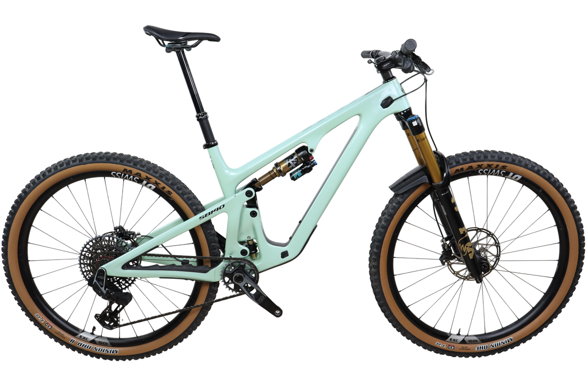 2025 Yeti SB140 Turq XO Transmission Full Suspension Mountain Bike - Large