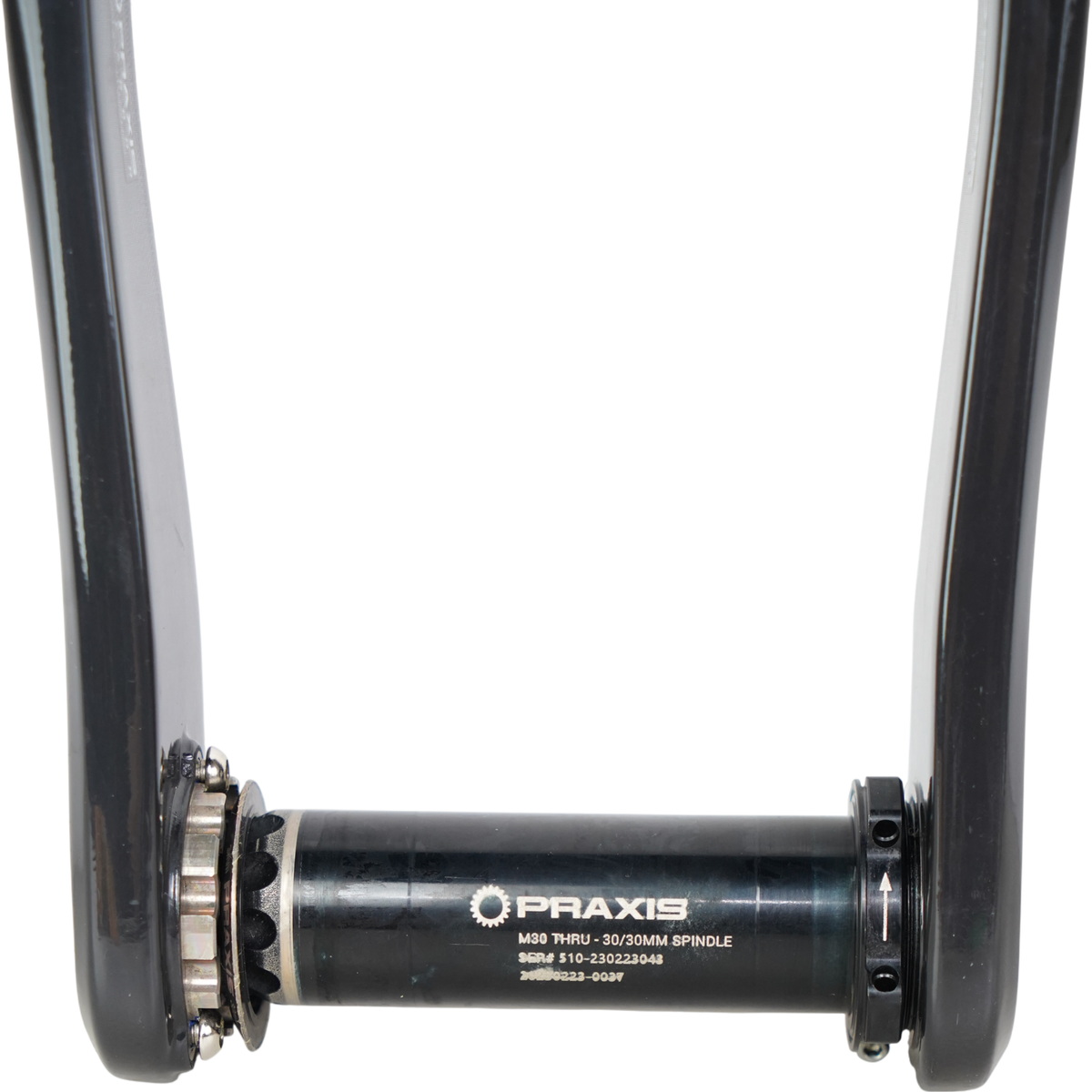 Praxis DOON GR Carbon 165mm Bike Crankset M30 30mm Thru Spindle