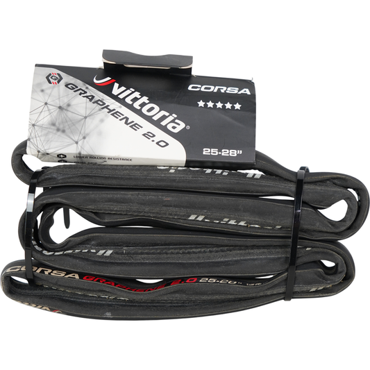 Vittoria Corsa Graphene 2.0 700c Tubular Road Bike Tire 25-28mm