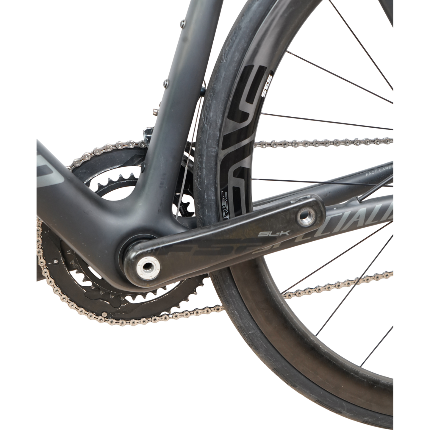 2017 Specialized Tarmac Expert Disc Brake Carbon Road Bike - 58cm