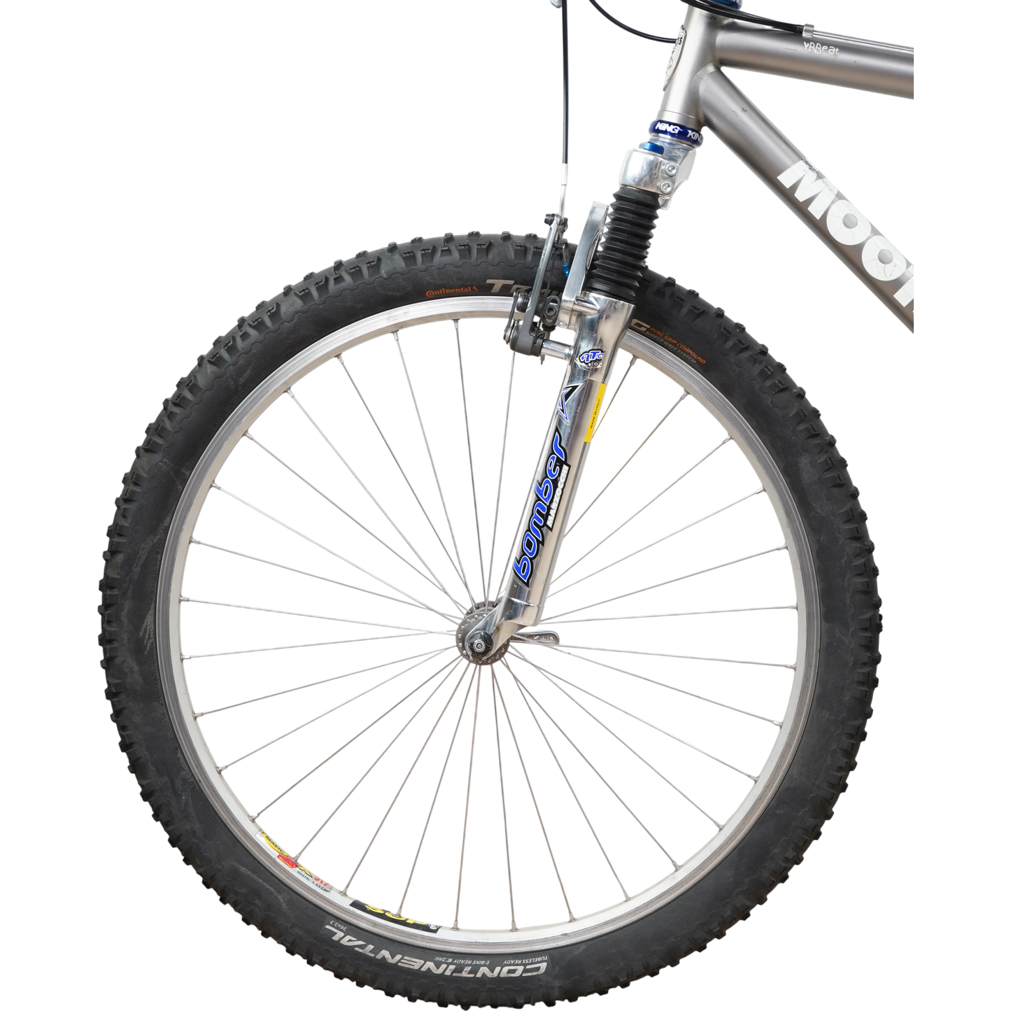 Vintage Moots YBBeat Titanium XTR 26" Soft Tail Mountain Bike - Medium