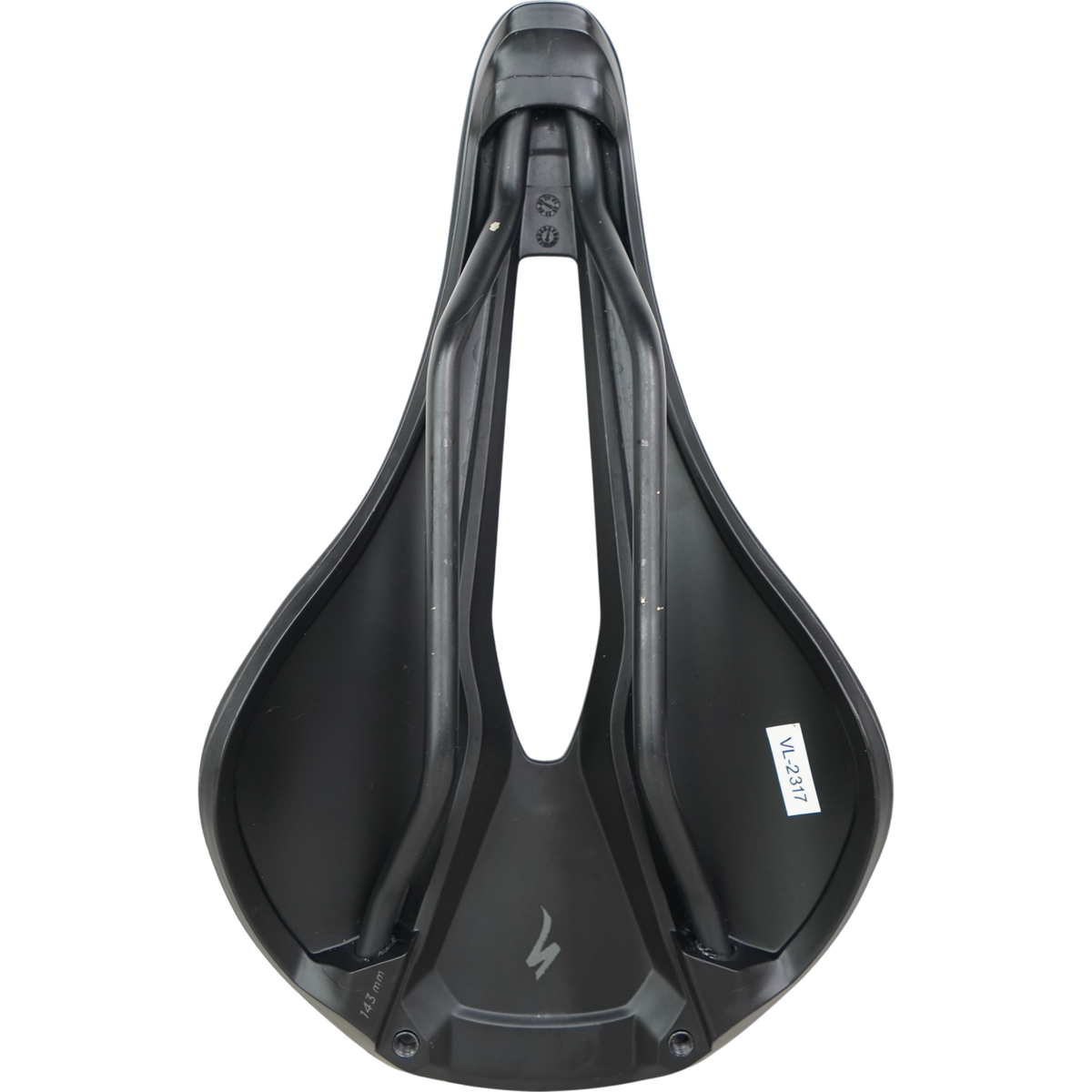 Specialized Power Comp 143mm Road Bike Saddle W/ Hollow Ti Rails