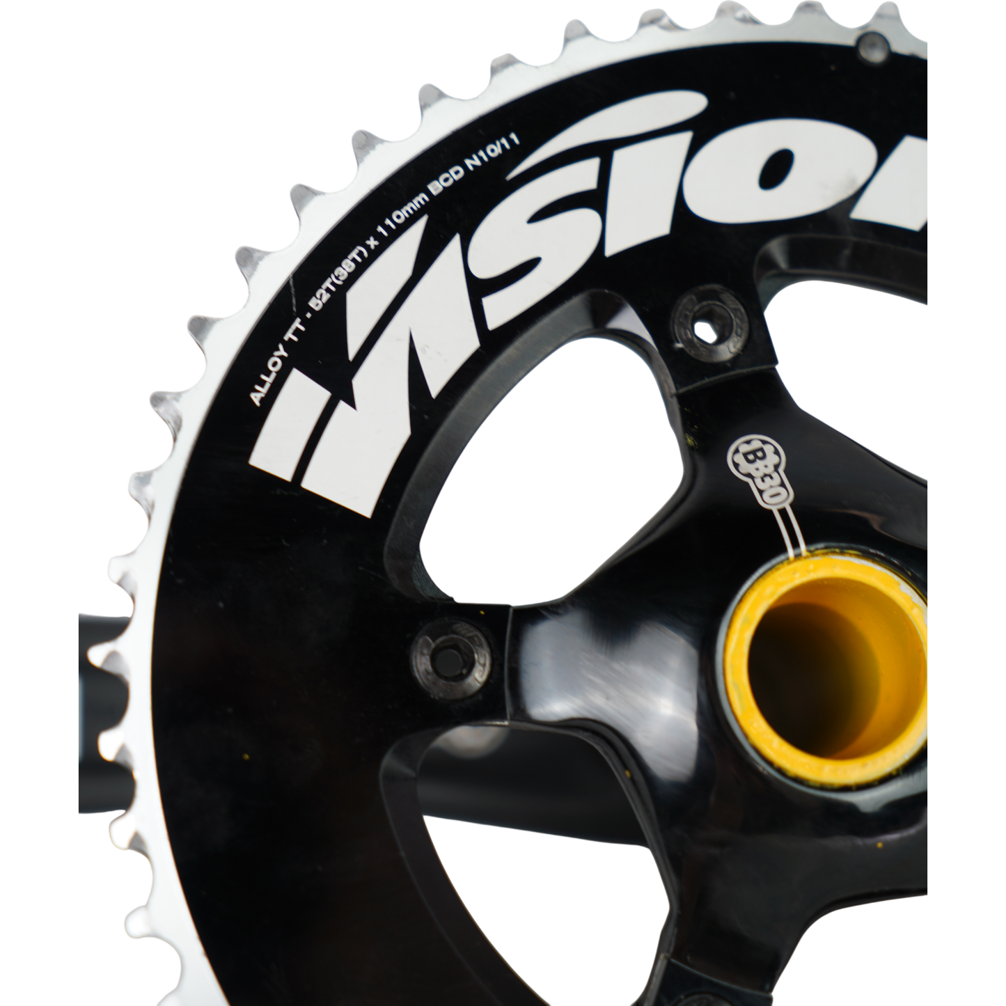 Vision Trimax Compact TT BB30 172.5mm Road Crankset W/ 52/38t Chainrings