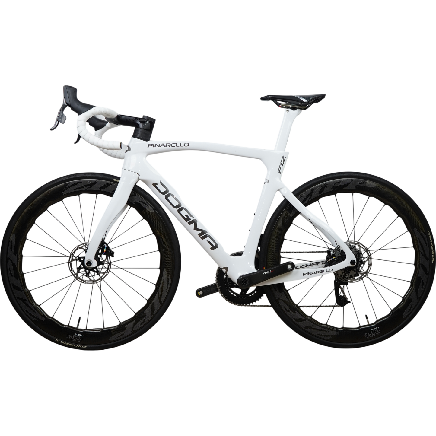 2021 Pinarello Dogma F12 Disc Brake Carbon Road Bike - Sram Red, Zipp 454 - 53cm
