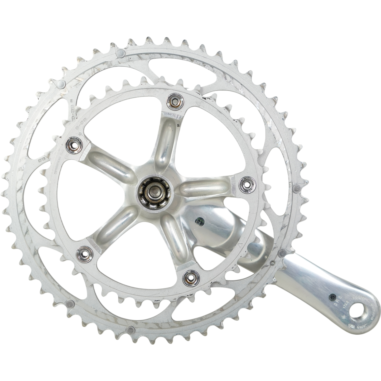 Shimano Ultegra FC-6500/6503 172.5mm Road Bike Crankset W/ 53/39t Chainrings